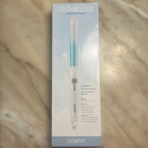 Conair OhSoKind For Fine Hair 1-inch Curling Wand NEW